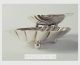 Atkin Brothers,  Hallmarked Silver Shell Dishes,  Sheffield,  1907 Dishes & Coasters photo 2