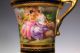 Royal Vienna Hand Painted Gold Cobalt Jupiter Callisto Porcelain Cup And Saucer Cups & Saucers photo 2