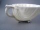 Antique Handpainted Irish Porcelain Neptune Tea Cup Saucer Duo Belleek 1891 - 1926 Cups & Saucers photo 4