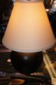 Vintage Dark Brown Globe Electric Table Lamp Ball Orb Designer Modern With Shade Lamps photo 4