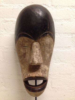 Nigeria: Tribal African Mask From The Ibibio. photo