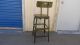 Lyon Vintage Industrial Chair Steampunk Drafting Metal Adjustable Stool Chair 1900-1950 photo 2