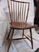 Early 19th Century Windsor Side Chair Of Mixed Wood Sound Chair 1800-1899 photo 1
