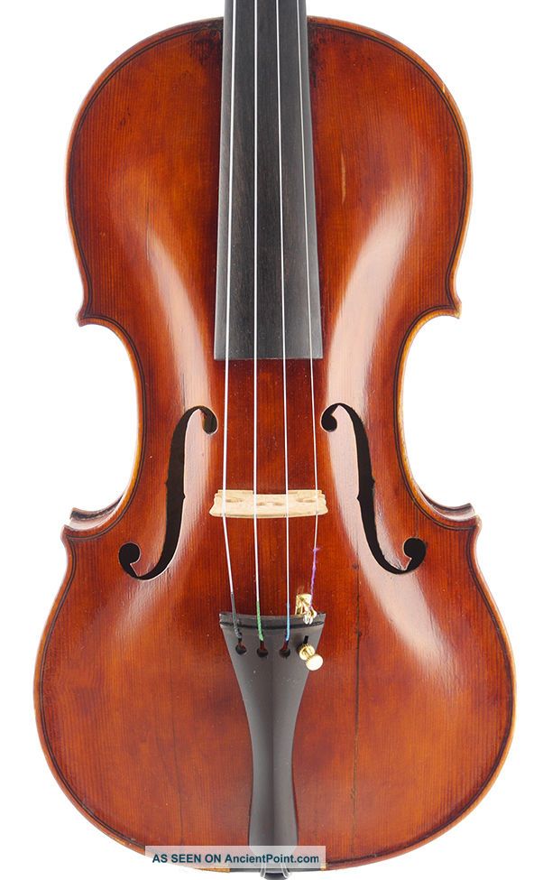 Rare - Casper Strnad,  Antique 4/4 Old Master Violin String photo