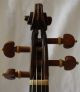 Antique 18th C.  ? Violin Labelled Joannes Udalricus Eberle String photo 7