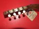 Antique Bow Back Mandolin Inlaid Wood W Hard Case Vintage C1920.  S String photo 8