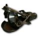 Antique Brass Pocket Size Vintage Single Eye Binocular {monocular} W Case Tc 012 Telescopes photo 1