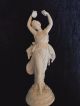 Antique Volkstedt - Lovely White Bisque Calypso Dancer Figurines photo 11
