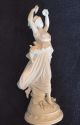 Antique Volkstedt - Lovely White Bisque Calypso Dancer Figurines photo 3