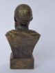 Bronze Bust Plato Figure Sculpture Greek Philosopher Student Of Socrates Metalware photo 1