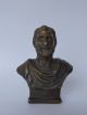 Bronze Bust Heraclitus Figure Sculpture Greek Philosopher And Scientist Metalware photo 1