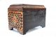 19th Century Syrian Inlaid Wooden Treasure Chest Boxes photo 2