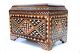 19th Century Syrian Inlaid Wooden Treasure Chest Boxes photo 3