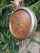 Vintage Rustic Antique Chatillon Hanging Scale And Pan C.  1920 ' S Scales photo 3