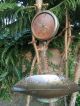 Vintage Rustic Antique Chatillon Hanging Scale And Pan C.  1920 ' S Scales photo 4