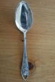 Rare Old Antique President Washington Sterling Teaspoon Spoon Can Hang On Nail Flatware & Silverware photo 2