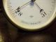 Antique Very Old Brass Aneroid Barometer London.  Rare Other Antique Science Equip photo 1