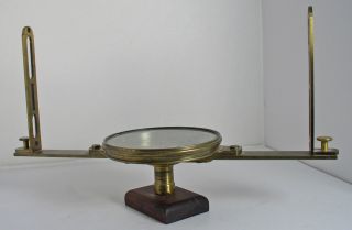 Large Antique Walker Surveying Compass Circa 1819 photo