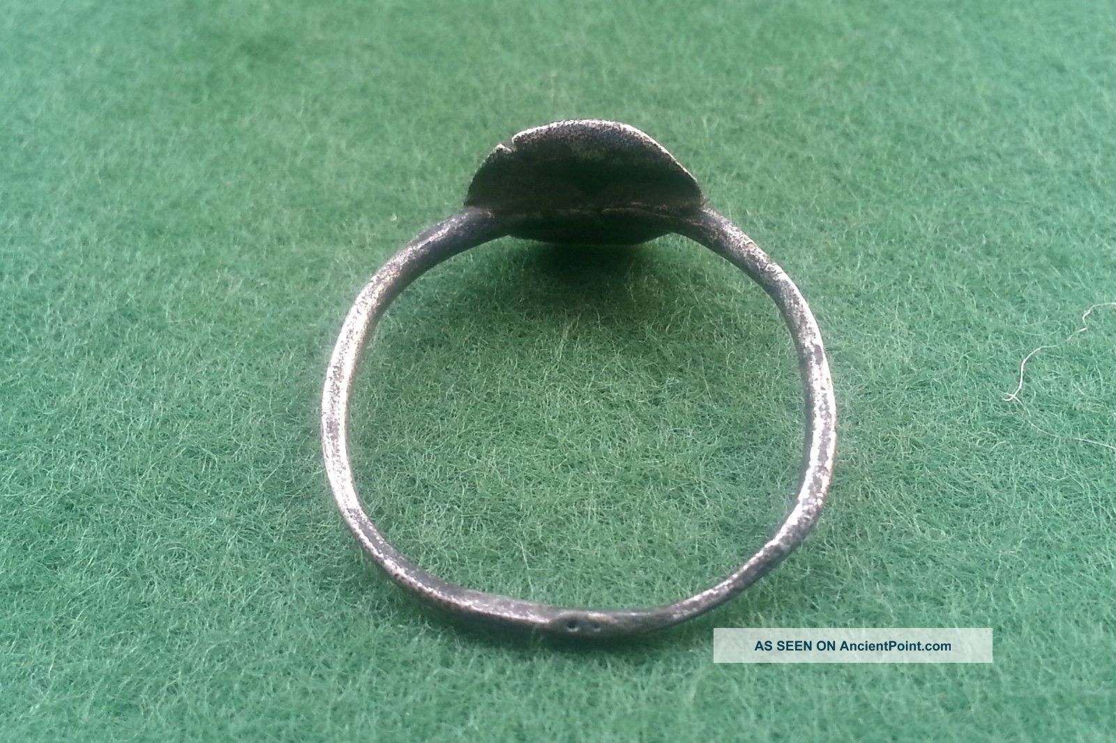 Rare Viking Silver White Metal Ladies Ring 9th - 12th Century Ad Scandinavian photo