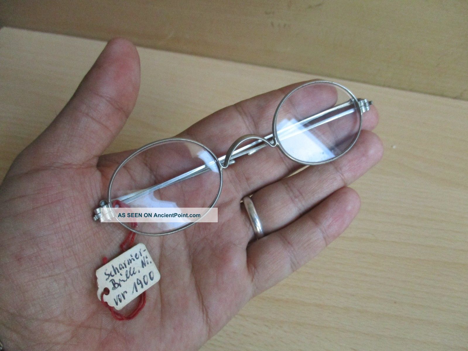 40 Old Antique Round Lens Reading Glasses Eyeglasses With Case Other Antiquities photo