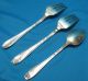 Daffodil 1847 Rogers Is Intl Silver Silverplate Two Salad Forks And One Teaspoon Flatware & Silverware photo 1