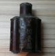 Antique Chinese Tea Caddy Pewter Or Tin 19th To Early 20th Century Pots photo 1