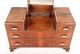 Art Deco Dressing Table Dressing Chest Of Drawers French Burl Walnut 1930s Vinta 20th Century photo 2