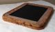 Antique Primitive 1800 ' S Childs Germ Proof School Double Sided Slate Chalkboard Primitives photo 5