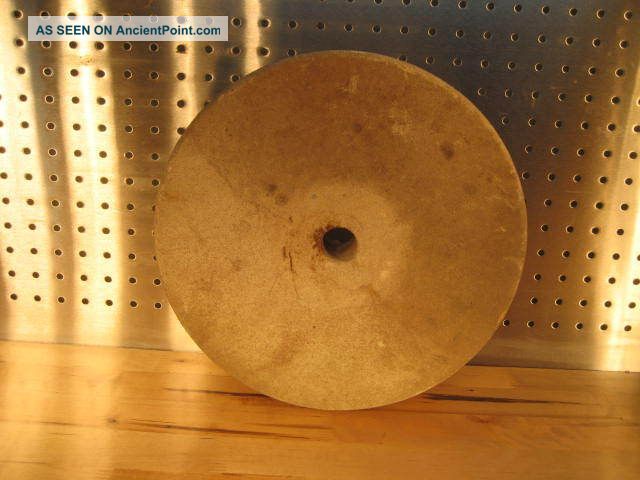 Antique Grinding Wheel Stone - 2 1/2 