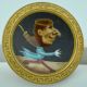 Victorian Hand Painted Pipe Man Buttons Buttons photo 1