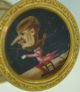 Victorian Hand Painted Pipe Man Buttons Buttons photo 7
