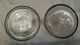 2 Antique Clear Glass Pharmacy Apothecary Jars 9.  75 
