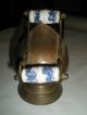 Vintage Copper Coal Scuttle Delft Blue & White Handles Made In Holland Hearth Ware photo 3