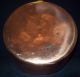 Antique Vintage Copper 4 Quart Pot Saucepan 9 1/4 
