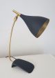 1950s Retro Vintage Stilnovo Black Desk Lamp Kalff Eames Arteluce Arredoluce Mid-Century Modernism photo 1