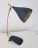 1950s Retro Vintage Stilnovo Black Desk Lamp Kalff Eames Arteluce Arredoluce Mid-Century Modernism photo 2