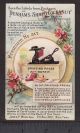 1893 Antique Printing Press Toy Premium Dunham ' S Shred Cocoanut Advertising Card Binding, Embossing & Printing photo 1