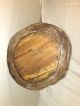 Antique Primitive Wood Water Bucket Pail Well Solid Wood All Around Primitives photo 4