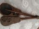 Antique Opium Wooden Scale Asian 19th Century With Buffalo Bone Beam Primitives photo 3