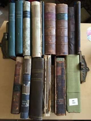 19th Century Medical Library 1795 - 1873 15 17 Vols Americana Baillie 1stsnr photo