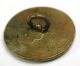 Antique French Enamel Button Sailboat Pictorial W/ Champleve Border - 5/8 