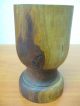 Vtg Old Antique Country Primitive Wooden Apothecary Mortar And Pestle Crushing Primitives photo 4