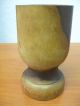Vtg Old Antique Country Primitive Wooden Apothecary Mortar And Pestle Crushing Primitives photo 5