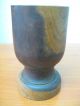 Vtg Old Antique Country Primitive Wooden Apothecary Mortar And Pestle Crushing Primitives photo 6