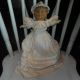 Bruckner Topsy Turvy Black White Cloth Doll 11 