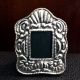 Miniature Sterling Silver Antique Style Style Small Picture Photo Frame 3.  75 