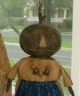 Primitive Black Pumpkin Doll Fall Halloween Doll Primitives photo 1