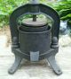 Antique Olive Press - Seed - Fruit Press Cast Iron Other Antique Home & Hearth photo 1