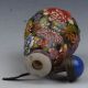 Exquisite Chinese Glass Handmade Colorful Gourd Shape Snuff Bottle Other Antique Chinese Statues photo 3