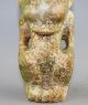 Antique Chinese Hongshan Jade Carved Jade Beast Statue Height 15.  5cm A876 Other Antique Chinese Statues photo 3
